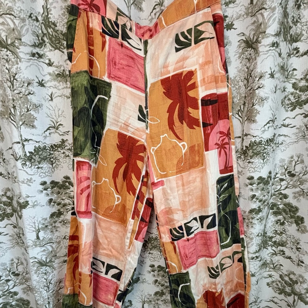 Colorful Abstract Women's Pants